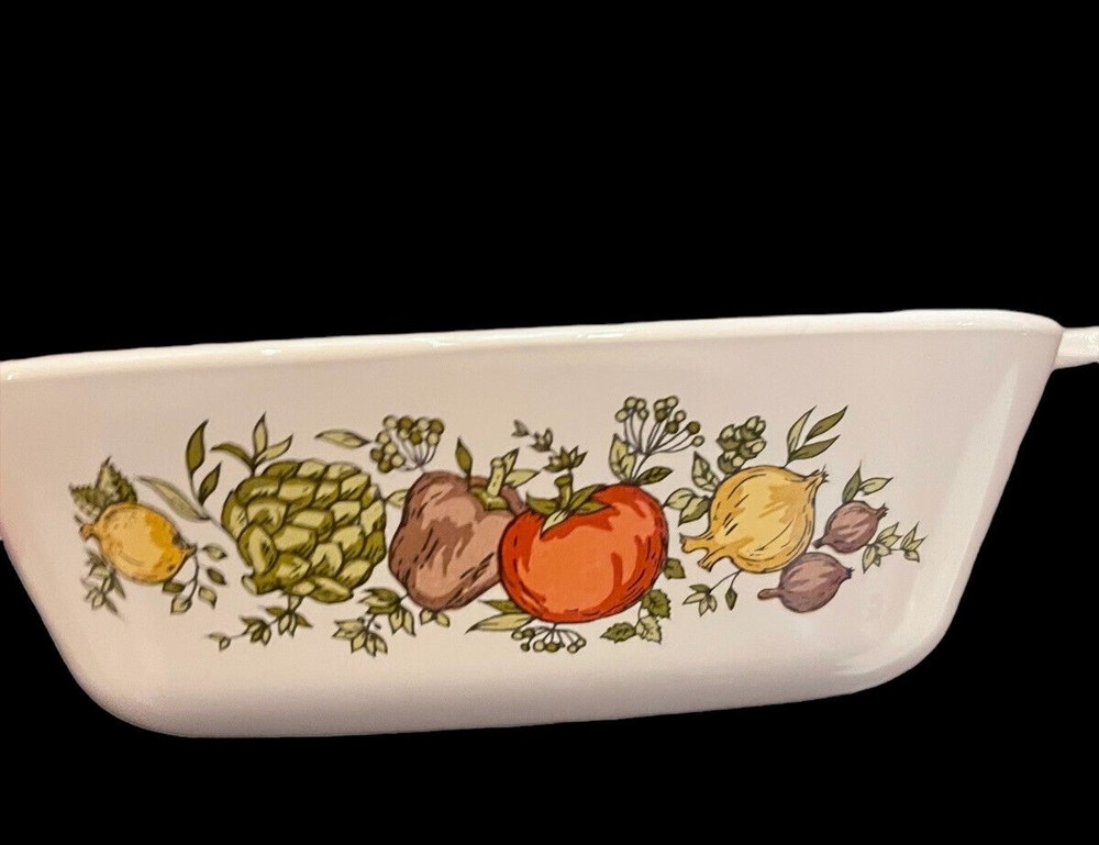 Set of 2 Corning Ware Spice of Life P-41-B Petite Pans 1 3/4 Cup - No Lids